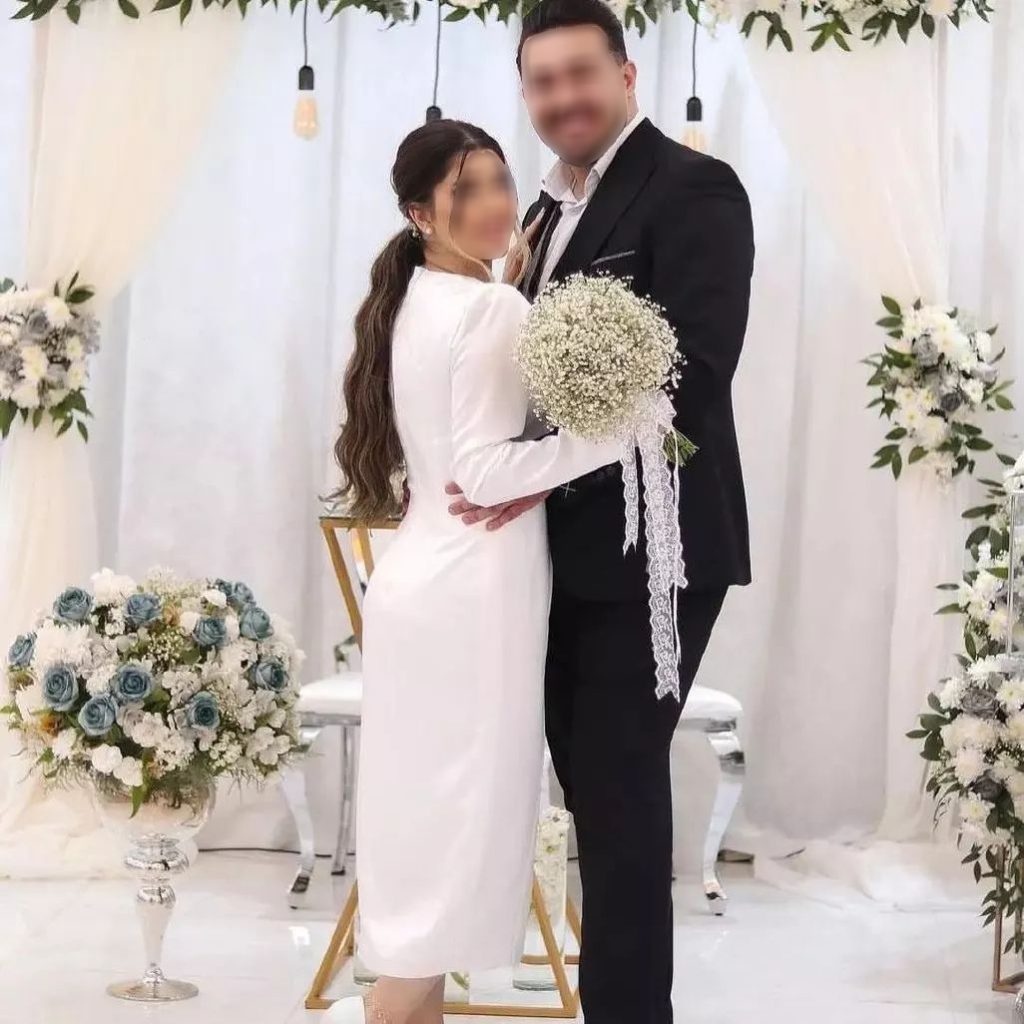 ژست عکس عقد