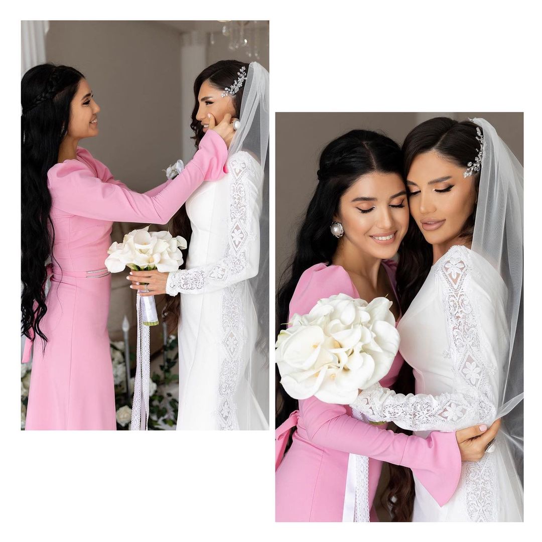 ایده عکاسی عروس با خواهر